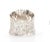Brutalist Sterling Silver Vermeil Aquamarine Sapphire Ring Size 7.25 For Sale - Image 4 of 5
