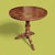 Mid-19th Century Tripod Pedestal Table with Turned Wooden Base For Sale - Image 9 of 9