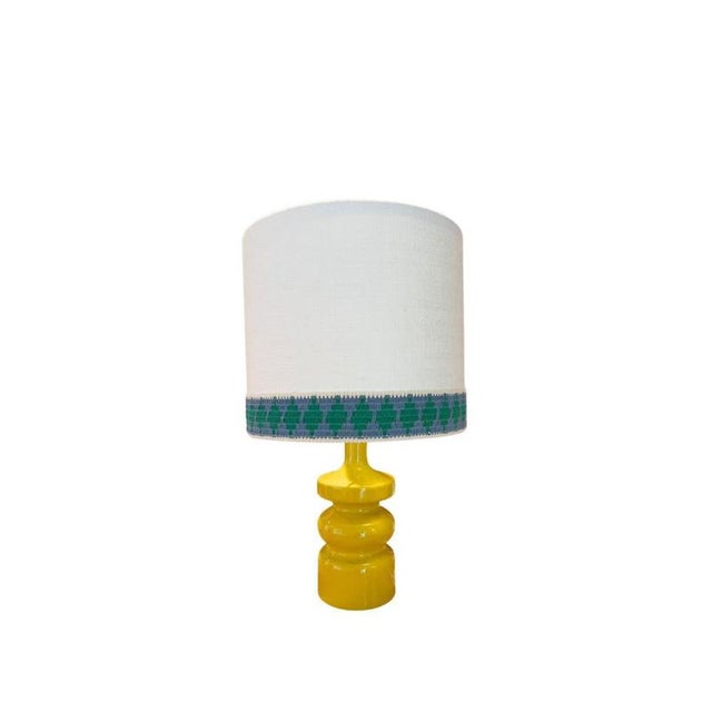 Not Yet Made - Made To Order Pamela PM Table Lamp in Beech with Lacquer and AJ Linen by Popus Editions For Sale - Image 5 of 5