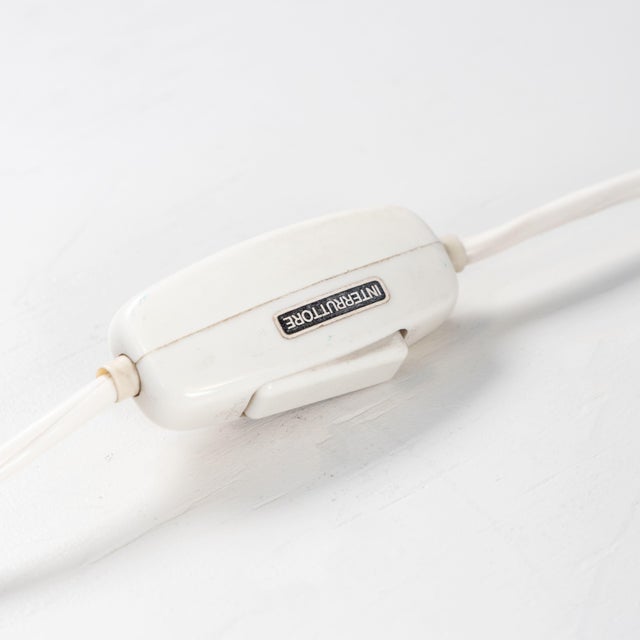 Blue Bedside Lamps, 1970, Set of 2 For Sale - Image 6 of 14