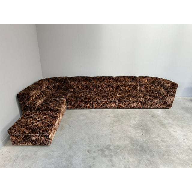 Vintage Modular Sofa by Laauser, 1970s, Set of 7 For Sale - Image 10 of 18