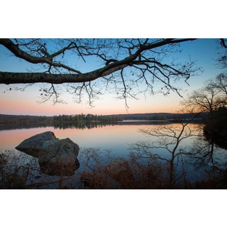 "Harriman 13" Contemporary Lake Landscape Photograph by Michael Filonow For Sale