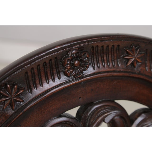 Set of 8 Drexel Mahogany Dining Chairs For Sale - Image 9 of 16