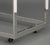 Modern Vintage Carrara Marble Top Chrome Side Table For Sale - Image 9 of 11