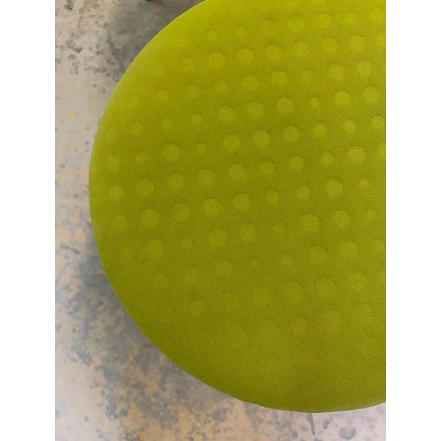Green Upholstered Pastillo Stool by Ulla Christiansson for Karl Andersson & Söner For Sale - Image 3 of 11