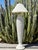 This gorgeous white plaster lamp with its original shade was produced in the 1980s and still looks fabulous! The lamp is...