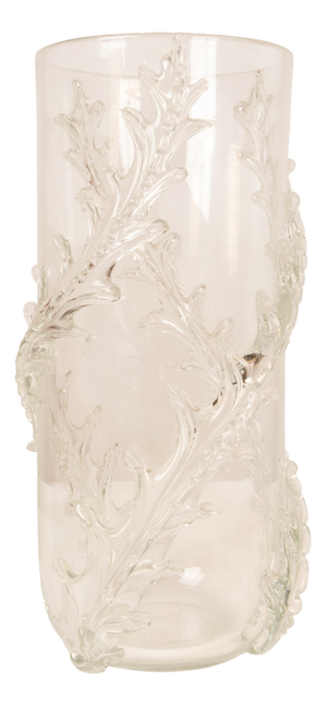 Monumental Piumato Vase from Barovier E Toso, 1940s