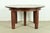 A rare and exceptional antique Mission or Arts & Crafts period quarter sawn oak extension dining table By Charles Stickley...