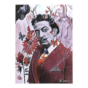 Dali With Butterflies, Sid Maurer