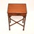 Wood Vintage Chippendale Style Occasional Side Table, 1920 For Sale - Image 7 of 11