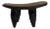 Vintage African Senufo Wood Milk Stool I . Coast 14" W For Sale