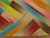 Retro Turkish Deco Kilim, Rainbow - 6'9" x 8'9" For Sale In New York - Image 6 of 6
