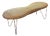 Vintage Peanut Wicker Bench from Ikea, Sweden, 1990 For Sale