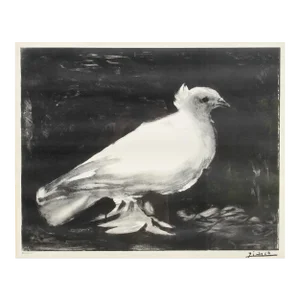 1980s "Pigeon" Print After Pablo Picasso