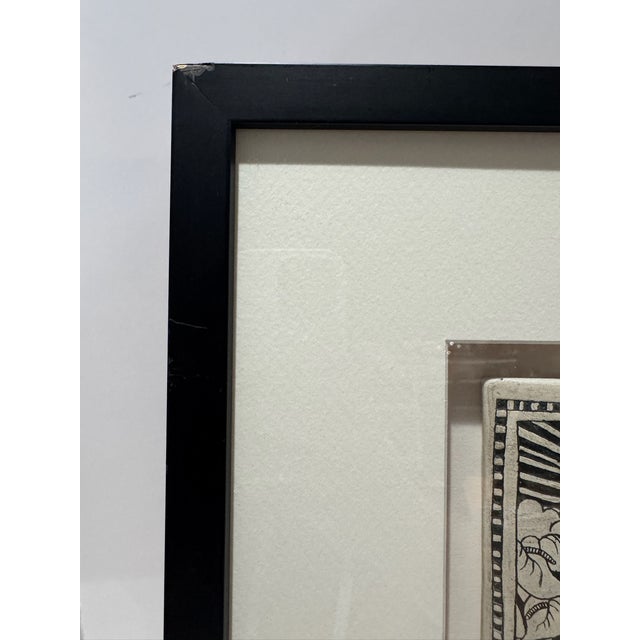 2000 - 2009 Marsha McCarthy Rejoice Signed Limited Edition 12/500 Drawings on Clay Framed For Sale - Image 5 of 9