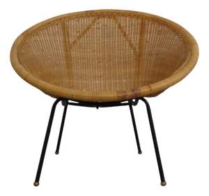 Mid-Century Modern Wicker Chair by Paul McCobb, USA, 1950s