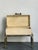 Vintage Brass and Parchment Box on Chrome Stand After Karl Springer For Sale - Image 10 of 13