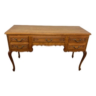 Vintage French Louis XIV Sideboard in Oak For Sale