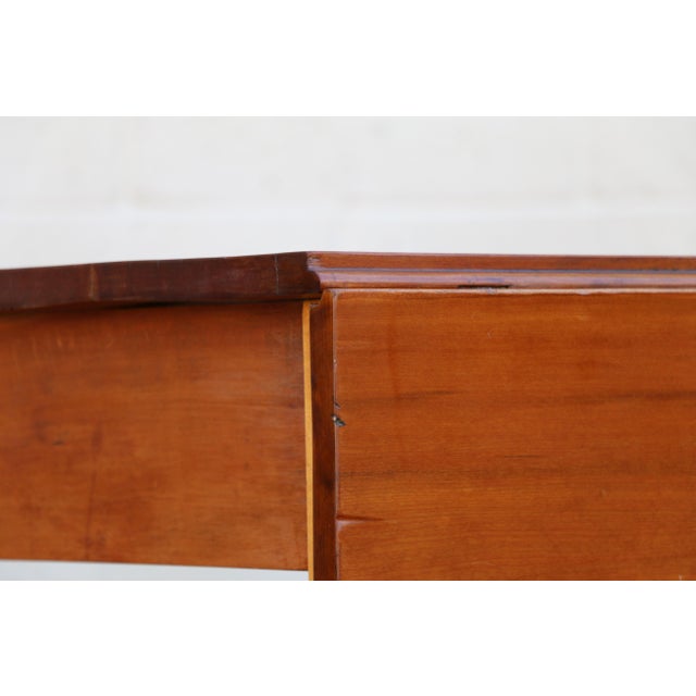 Antique 1920s Farmhouse Drop-Leaf Butterfly Dining Table With Turned Legs For Sale - Image 10 of 18