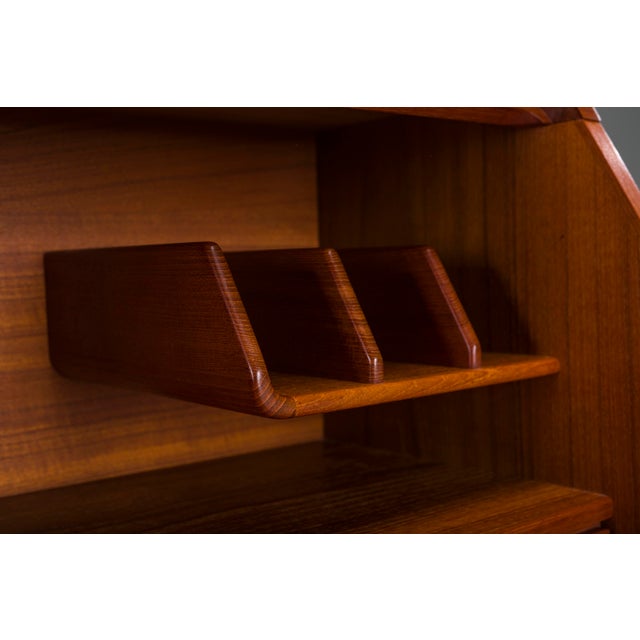 Secretaire in Teak by Kai Kristiansen for Tørring Møbelfabrik, 1960s For Sale - Image 15 of 16