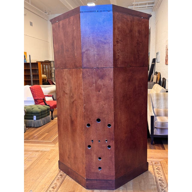 Late 20th Century Bausman & Company Corner Media Armoire For Sale - Image 5 of 12