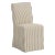 Stoffer Home x Cloth & Company Lindy Slipcover Dining Chair in Jane Stripe Burlap For Sale