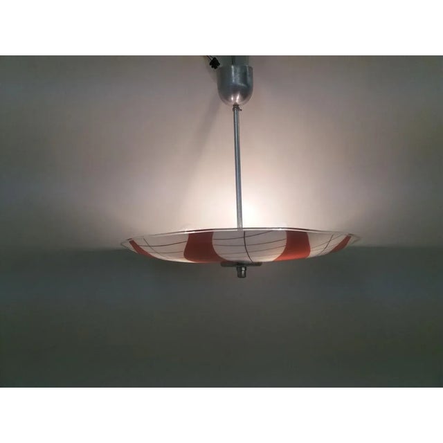 Mid-Century Modern Mid-Century Glass Pendant from Napako, 1960s For Sale - Image 3 of 7