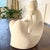 Vintage Marc Belgian Stone Sculpture – Abstract Seated Figure For Sale In Raleigh - Image 6 of 8