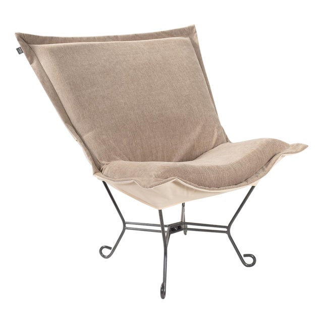 Komodo Sand Puff Chair and Frame For Sale