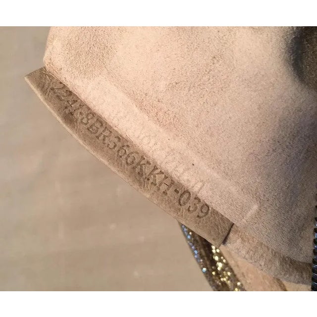 Fendi Gold Leather Wrapping StrapsShoulder Bag For Sale - Image 10 of 11