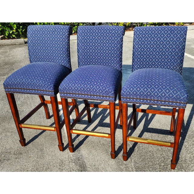 Taylor King Taylor King Barstools Set of 3 For Sale - Image 4 of 17