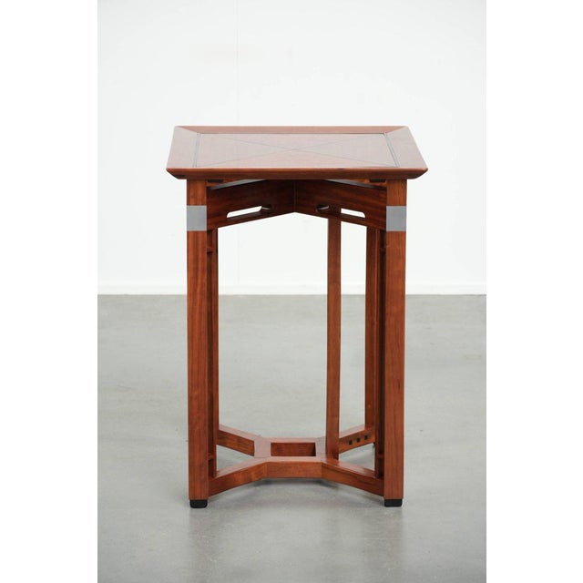 Art Deco Side Table with Removable Top by Schuitema from the Decoforma Series For Sale - Image 3 of 15