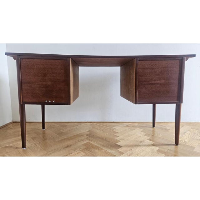 Mid-Century Teak Desk Table, Denmark, 1960s For Sale - Image 15 of 16