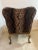 Armchair Creations by Jasmine Leopard Print For Sale - Image 4 of 5