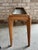 Vintage Brass & Wood Rectangular Side Table For Sale In New York - Image 6 of 12