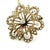 Late 19th Century Victorian 14k Gold Diamond and Seed Pearl Convertible Pendant Brooch For Sale - Image 13 of 17