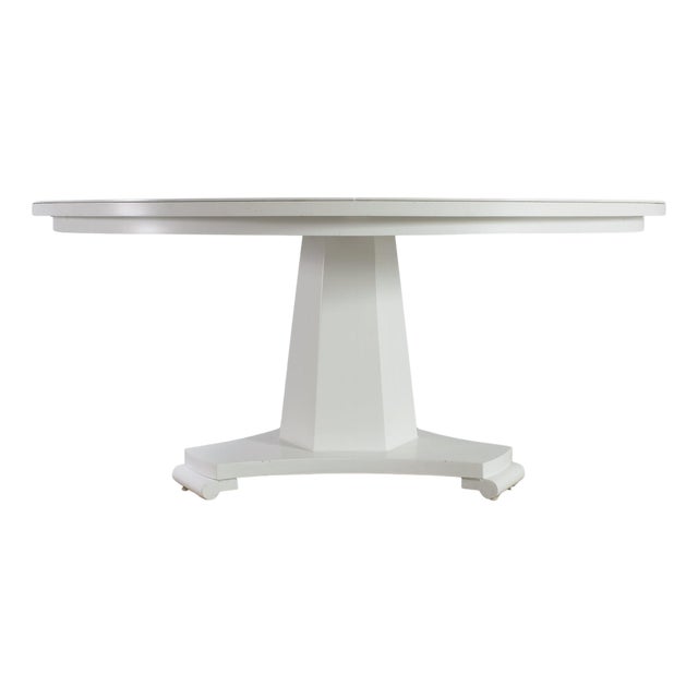 Janus Et Cie Capella Garden Dining Table White 165 CM For Sale