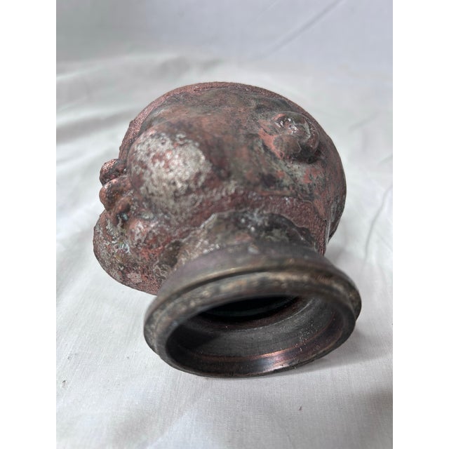 Metal Antique Bronze Baby Doll Head Mold For Sale - Image 7 of 12