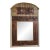 Natural Bent Bamboo Embossed Copper Mirror For Sale