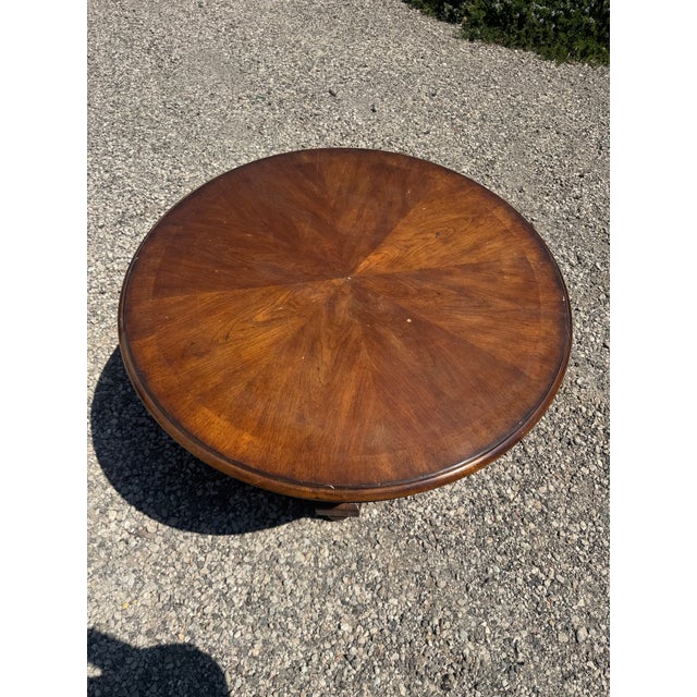 Beautiful solid wood table; Can be used as small dining table, entry table or side table. excellent construction. Some...