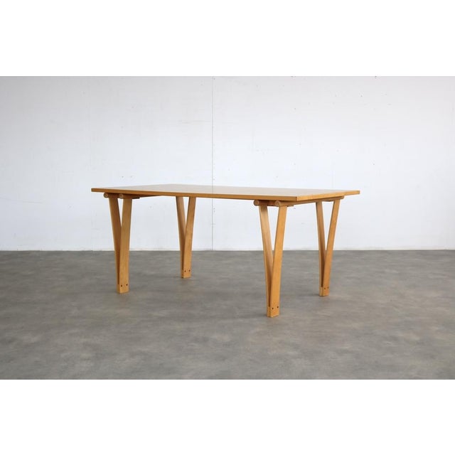 1960s Vintage Swedish Dining Table by Kajsa & Nils Nisse Strinning for String, 1960s For Sale - Image 5 of 11