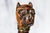 Victorian Amazing Hand Carved Wood British Bull Dog Antique Desk Letter Opener Office Decor For Sale - Image 3 of 12