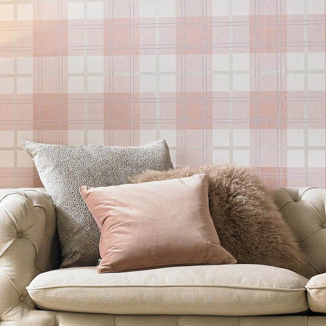 Contemporary Dusky Pink Luxe Cushion Chairish