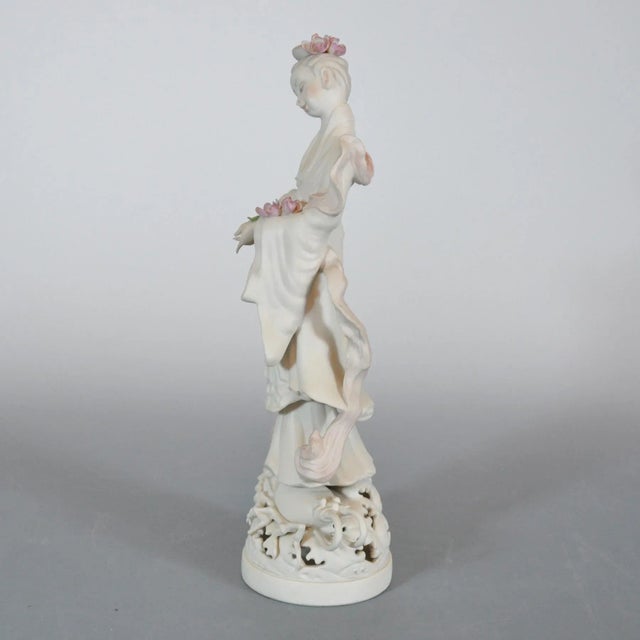 Chinese 1970s Cybis Limited Edition of Kwan Yin Buddhist Goddess of Mercy and Compassion Figure For Sale - Image 3 of 10