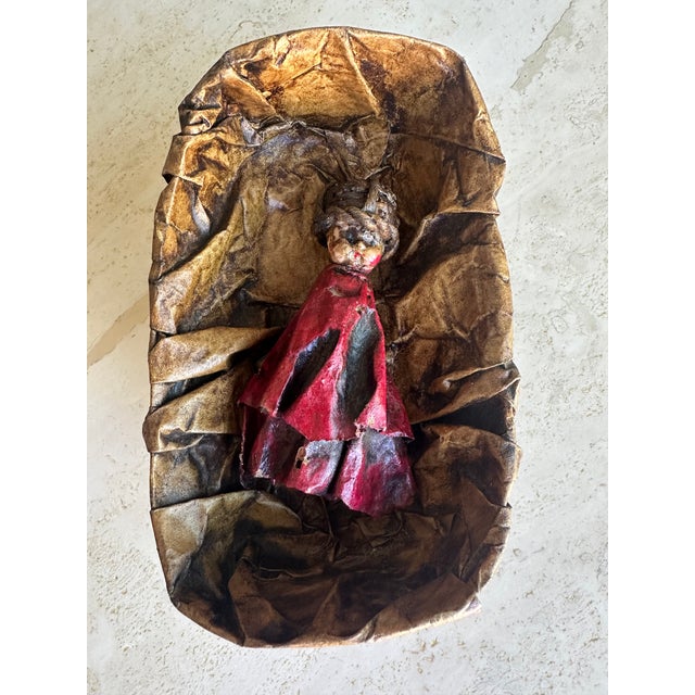 Nativity Creche in Paper Mache by Martin Renteria For Sale - Image 14 of 14