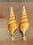 1970s Coastal Pair Turbo Sea Shell Lamp Finials For Sale - Image 4 of 4