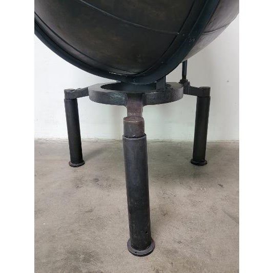Restoration Hardware 1920s Light Bulb Voltage Tester Wine Bar For Sale In Los Angeles - Image 6 of 13