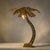Henri Fernandez Brutalist Grande Palma Brass Palm Tree Sculpture Lamp For Sale In Chicago - Image 6 of 6