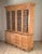 Antique English Pine Breakfront Bookcase For Sale - Image 4 of 7