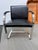 Brueton Cantilever Leather + Chrome Chairs, Set of Four For Sale In San Francisco - Image 6 of 12